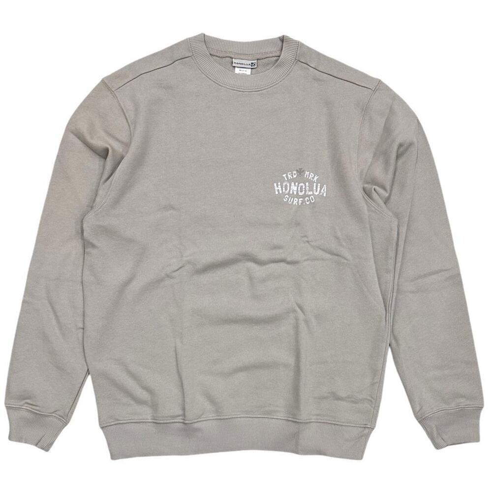 Honolua Surf Co. Men's Trademark Pullover Crewneck Sweatshirt